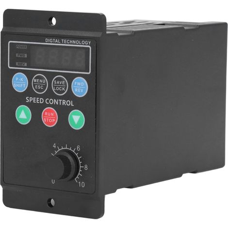 Convertisseur d'inverseur de contrôle de vitesse de moteur triphasé à entraînement à fréquence Variable 120W 0,7a 1PH entrée 176-264V 3PH sortie 0-220V (1/5)