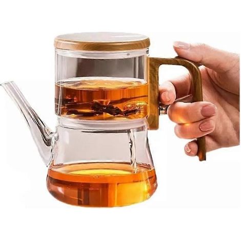 Online Store - Théière, Théière magique Zahra, Théière à filtration magnétique avec passoire (1/4)