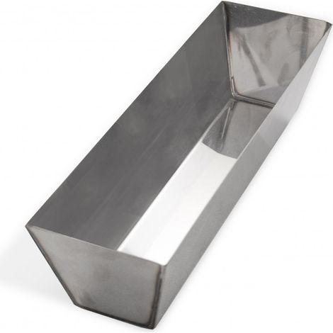 Edma – Bac à enduit inox 300 mm – Résistant pour travaux sur plaque de plâtre – Poids 0.540 kg – SKU 66655