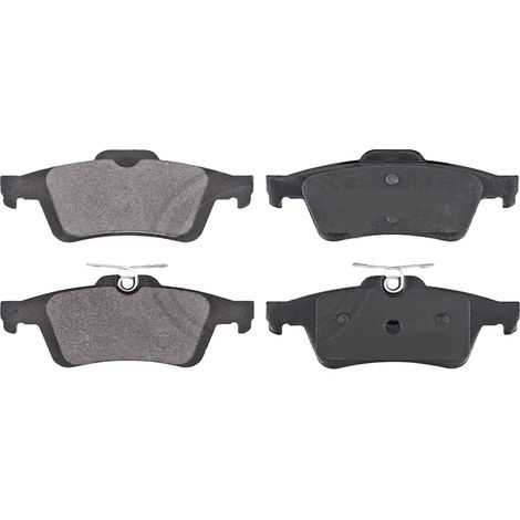 KIT PASTIGLIE FRENO POSTERIORI compatibile con FORD GRAND C-MAX (DXA/CB7, DXA/CEU) / PASTIGLIE FRENANTI AUTO OEM FDB1931 , / SOSTITUZIONE DIRETTA / BASSA POLVERE / SILENZIOSO