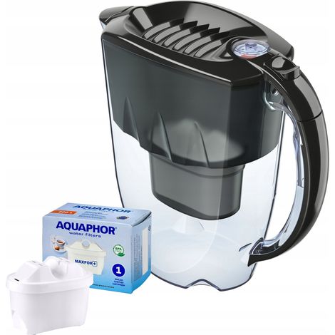 Aquaphor Amethyst 2,8 l schwarzer Filterkrug mit Maxfor B25 Filterkartusche (1/5)