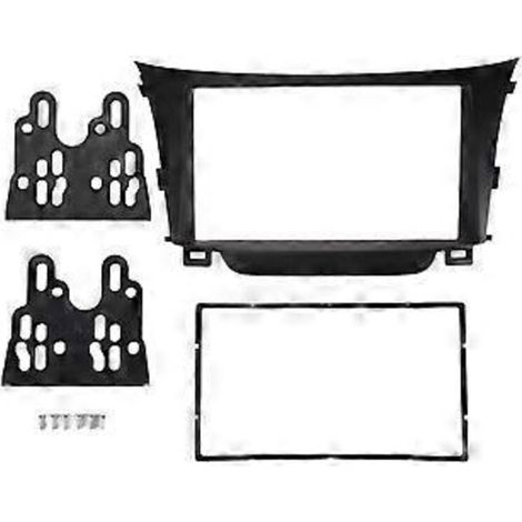 Kit d'adaptateur de façade et de tableau de bord pour autoradio 2 DIN de voiture (compatible avec I30 2011) (1/5)