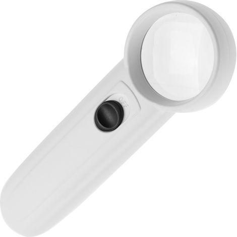 Loupe de poche MG6B-3 5X avec éclairage LED, boîtier en plastique ABS (1/5)
