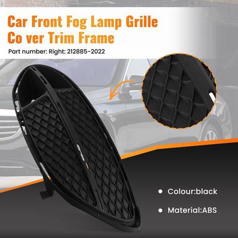 2128852022 applies to the right front fog light grille cover of a 2009-2016 Mercedes-Benz E-Class W212. (1/4)