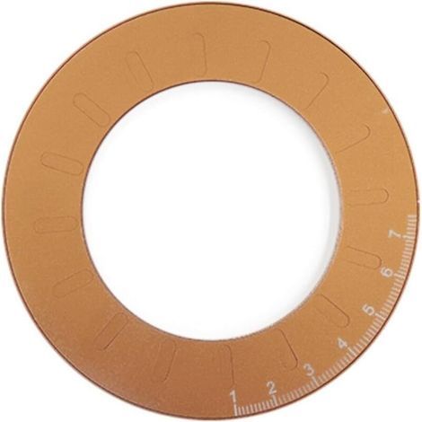 Compas rond en acier inoxydable - Outil de dessin de cercle - Géométrie - Compas de dessin professionnel - Taille réglable - Règle en T (1/5)