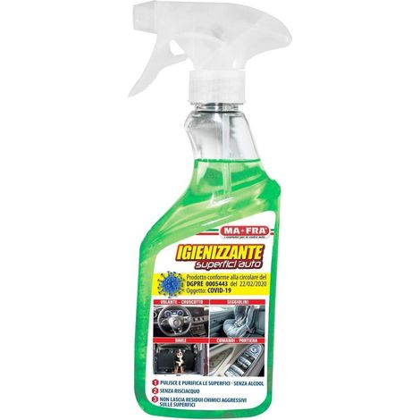 MAFRA Virucida Disinfettante Superfici Auto Pulisce Purifica NO Risciacquo H1054 (1/3)