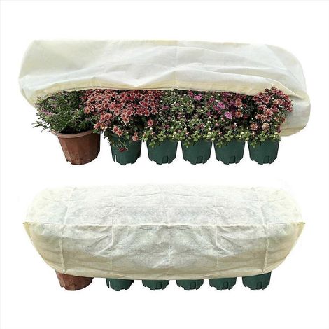 Rectangulaire jardinière Box Protector protège plantes en Balcony Lot de 2 (1/5)