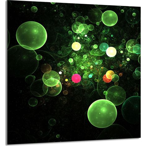 Panneau de verre POUR la cuisine 60x65 Bulles (1/5)