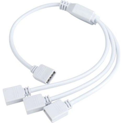 Connecteur Ruban LED RGB 3 Sorties Femelles - SILAMP (1/2)