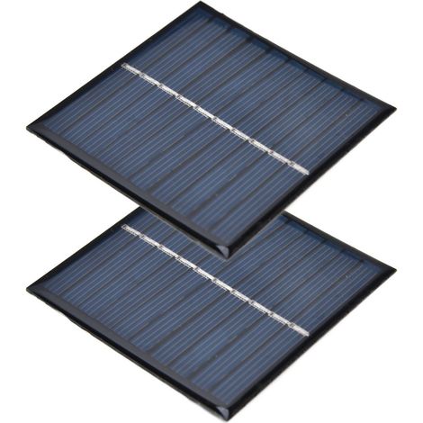 Stück Mini-Solarpanel, tragbar, gekapselt, flexibel, Epoxidharz, für DIY-Anwendungen, 0,7 W, 5 V, 0–140 mA (1/5)