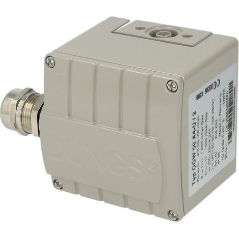 pressostat Dungs GGW50A4-U/2 IP 65, M, -2,5 - -50 mbar