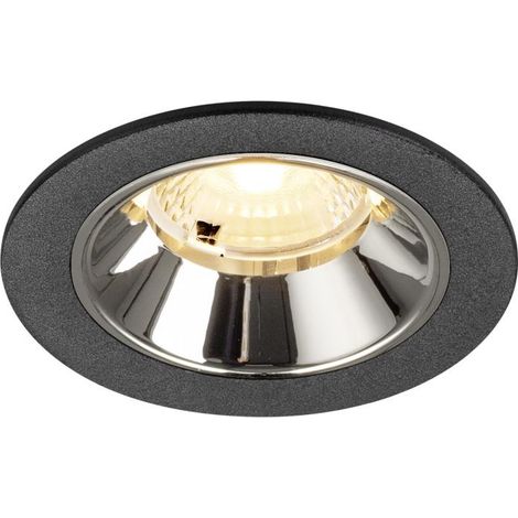 Spot encastré Numinos S noir/chrome 3000K - 40 deg - 1009456