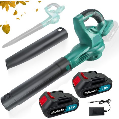 Akku-, bürstenloser Winkelschleifer, 125 mm, Schneid-, Schleif-, Polier- und Schärfgerät, mit Akku und Ladegerät 2x3,0 A und Kit, Scheibenetui, kompatibel mit Makita-Akku