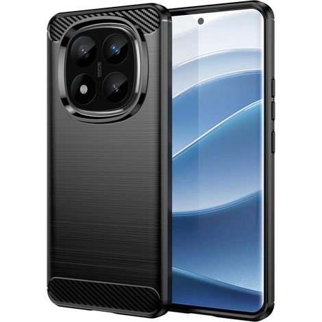 Funda para Xiaomi Redmi Note 14 Pro+ 5G, color carbón, color negro. (1/5)