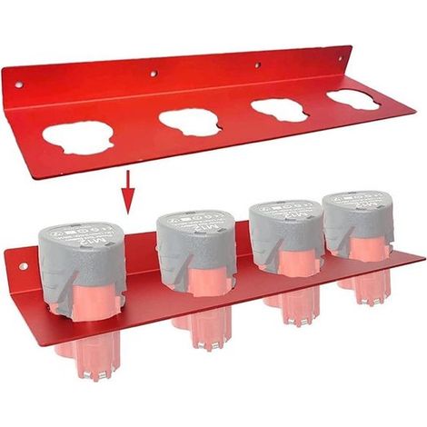 Adecuado para portapilas M12 con 4 ranuras (1/5)