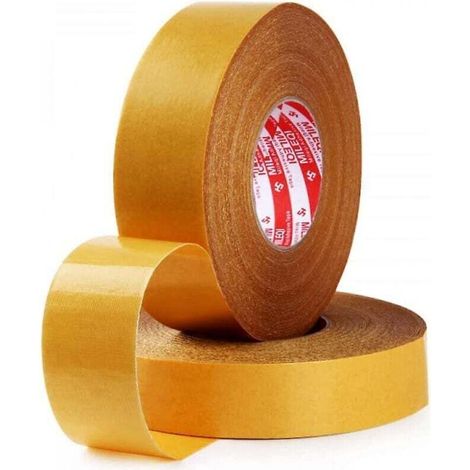 Ruban adhésif double face sans trace, ruban gel double face pour tapis, maison, cuisine, voiture ou bureau (1 pièce) (1/4)