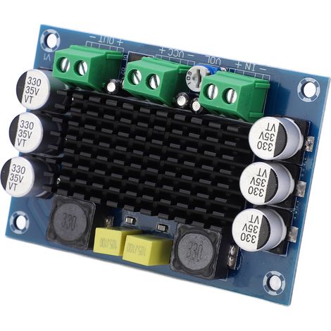 Carte Amplificateur Audio Mono 100W Numérique Module DIY Pièce de Rechange Accessoire HiFi (1/5)