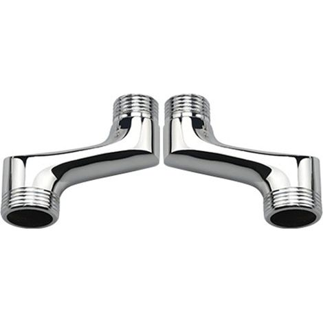 Adaptateur de robinet baignoire à pieds griffes 1/2 3/4 Tuyau (1/3)