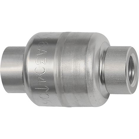 Riegler Rückschlagventil, leichte Bauweise, ES 1.4301, G 1/4, 0,03 bar (1/3)