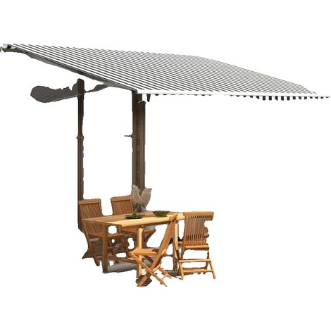 Tela para persianas, material duradero, fácil de instalar, color antracita. (1/2)