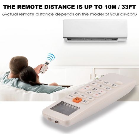 Télécommande pour climatiseur Samsung DB93-11489L DB63-02827A DB93-11115U DB93-11115K KT3X00 (1/5)