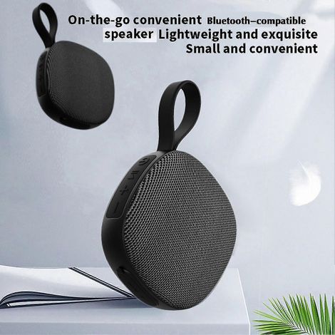 Enceintes sans fil compatibles Bluetooth, mini caisson de basses, carte magnétique enfichable pour profiter d'un son haute définition (1/4)