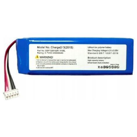 Neuer Akku GSP1029102R für JBL Charge 2 3 Plug 310SL 6000mAh