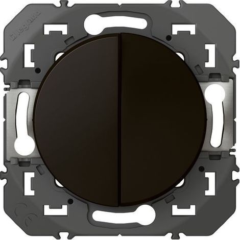 TRANSFORMEUR POUR RÉALISER 5 FONCTIONS VA-ET-VIENT ET POUSSOIR DOOXIE FINITION NOIR MAT LEGRAND (1/3)
