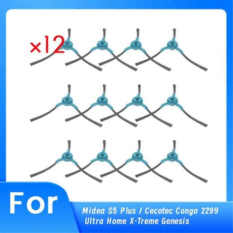 Lot de 12 brosses latérales de rechange pour nettoyeur S5 Plus (1/5)