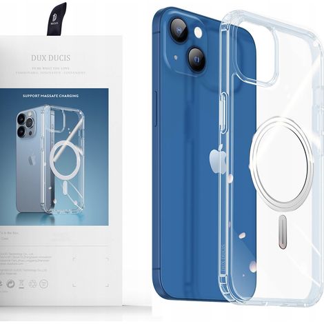 Custodia magnetica Dux Ducis Clin per iPhone 14 Plus compatibile con MagSafe trasparente (1/5)