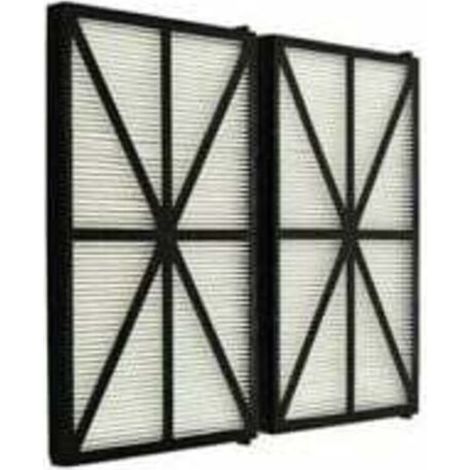 Pack of 2 Filter Panels for Tiger Shark Robot - RCX70101PAK2 - Black (1/2)
