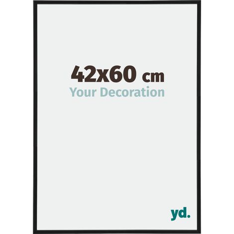 yd. - Cadre photo 42x60 - Noir Mat - Plastique - Annecy