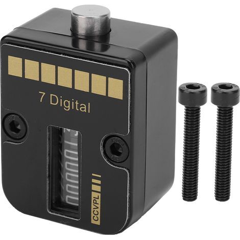 Compteur électronique 7 chiffres 0‑9999999 CVP‑200 ABS à mémoire automatique (1/5)
