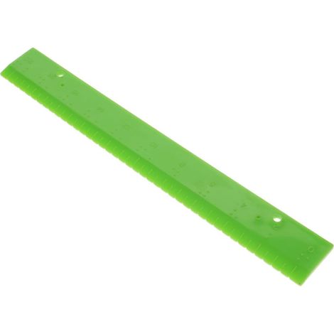 Règle en PVC réutilisable avec braille pour les personnes (1/5)