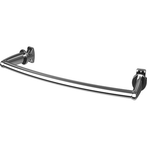Handy Flex - Portasciugamani, si Fissa Direttamente sul Radiatore Scaldasalviette - Cromato (1/6)
