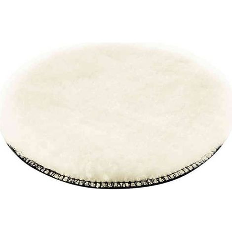 Peau de mouton véritable 150mm – Abrasion élevée pour polissage peinture UV – Texture homogène – Compatible polisseuse Festool MPA 5010