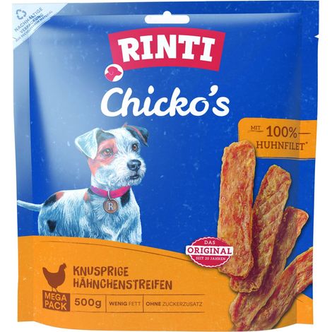 Rinti Chicko Hundesnack Huhn Megapack 500 g Trockenfutter Hunde