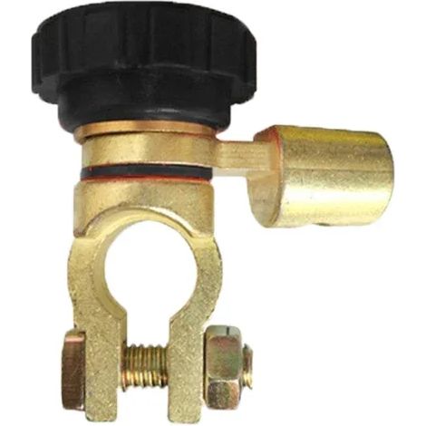 Interruttore di disconnessione rapida per terminali batteria auto, isolatore, ricambi per camion, ricambi auto, interruttore di disconnessione batteria rosso e nero (1/2)