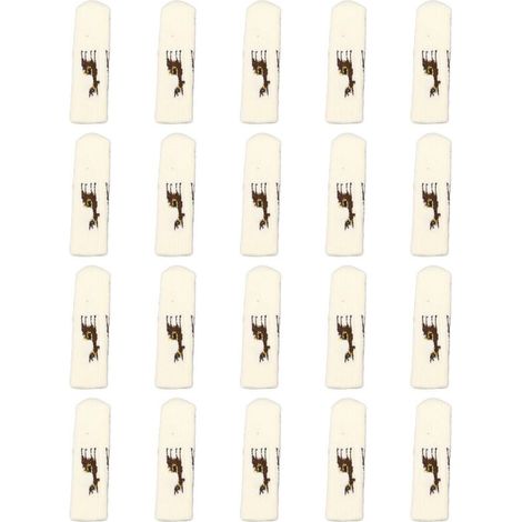 20 Pièces Chaise Jambe Protecteurs de Sol Meubles Chaussettes à Tricoter Double épaississement élastique Chaise Jambe Protecteurs s'adapte à Toutes Les Formes de Jambe Meubles (1/5)