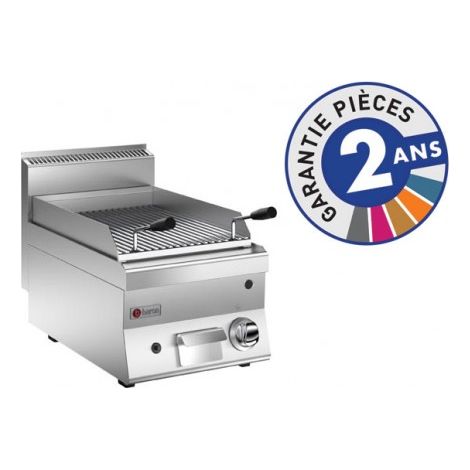 Grill pierre de lave à gaz - Grille 18 dm² - Gamme 650 - Baron