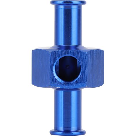 Jauge de pression Nitro Adapter en Aluminium Universel 3/8in Tuyau 1/8in NPT Port Bleu (1/5)