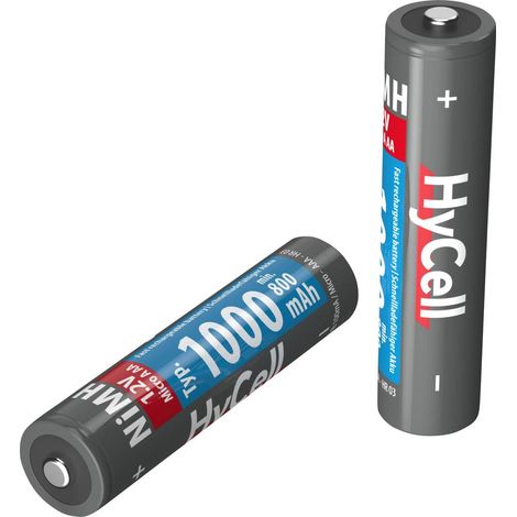HyCell HR03 1000 Pile rechargeable LR3 (AAA) NiMH 800 mAh 1.2 V 4 pc(s) (1/3)