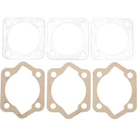 Kit de joints de culasse en papier aluminium, 6 pièces, pour vélo motorisé 2 temps 66cc 80cc.