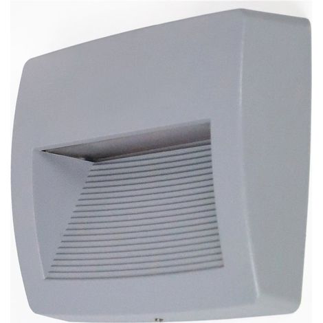 Supporto a parete STORM IP55 R7s LED R7S Bulb 7.50W -(680lm)/-(775lm)/-(790lm) 2700K/4000K/6500K Grigio (1/3)