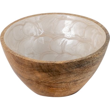 Signes Grimalt Cuenco Bol Cocina  Cuenco Pequeño Cajas Y Bandejas Plateado 13x13x7cm 32757