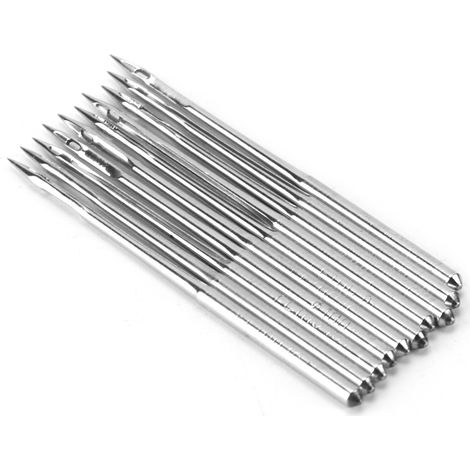 500 Aiguilles pour Machine à Coudre Métal Résistantes à l'Usure Modèles Variés N°16 (1/5)