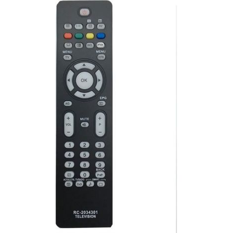 Remplacement Télécommande Philips TV pour RC-2034301