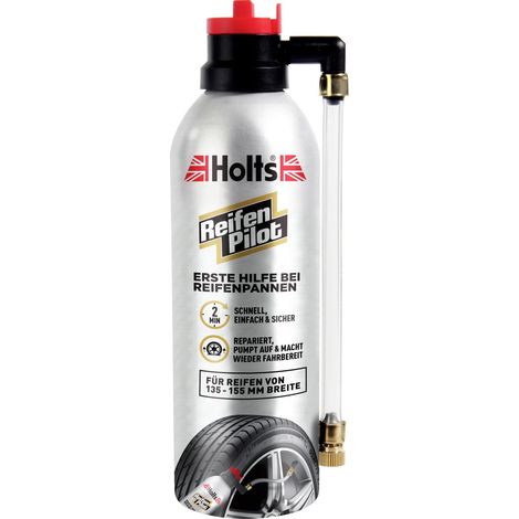 Holts Reifenpilot zur Reifenabdichtung für PKW Motorräder 300 ml Reifenabdichtung