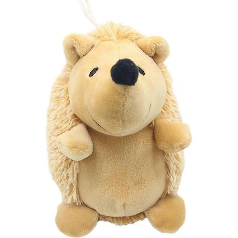 Chien Squeaky jouets Hedgehog Stuffed peluche chien mâcher jouets Interactive chien jouets pour petit moyen et grand (1/5)