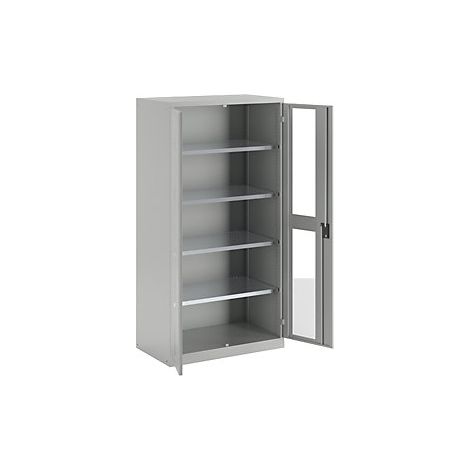Armario con ventanilla  H x A x P 1950 x 1000 x 580 mm  con 4